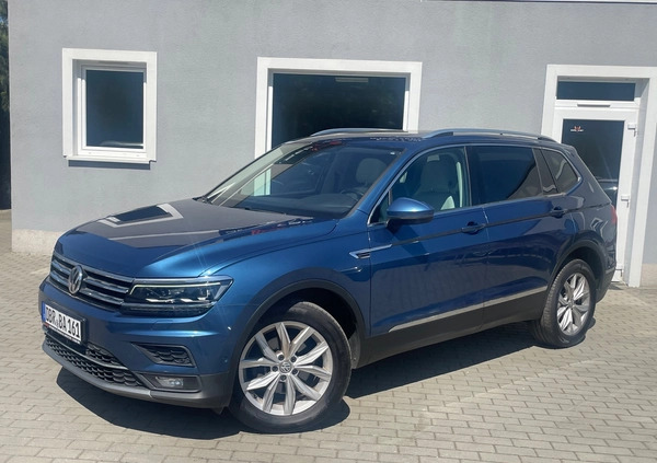 Volkswagen Tiguan Allspace cena 98900 przebieg: 139000, rok produkcji 2018 z Olszyna małe 326